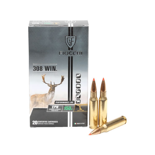 FIOCCHI AMMUNITION 308 WIN 150GR EPN