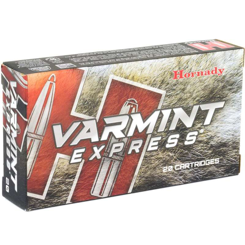 Hornady Ammo, 223 Remington Ammo, V-Max, 3240 fps, 1282 ft. lbs,