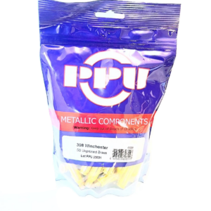 PPU 308 WIN UNPRIMED BRASS (50)
